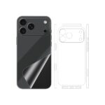2 Pack for iPhone 17 Pro Max Skin Wrap Using 3M Transparent Matte Carbon Fiber