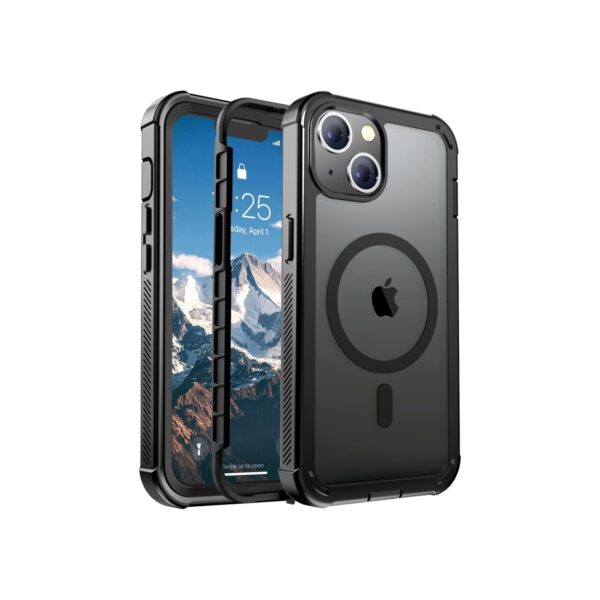 jaroco Magnetic for iPhone 13 Case, [Compatible with MagSafe][Military Grade