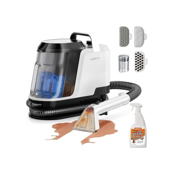 Uwant Upholstery Cleaner Machine with 18Kpa Suction Portable Carpet Cleaner