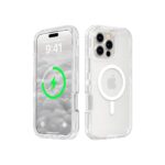 Follaroma for iPhone 16 Pro Max Case, Compatible with MagSafe