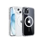 FNTCASE for iPhone 15/14/13 Case Compatible with Magsafe Clear Phonecase
