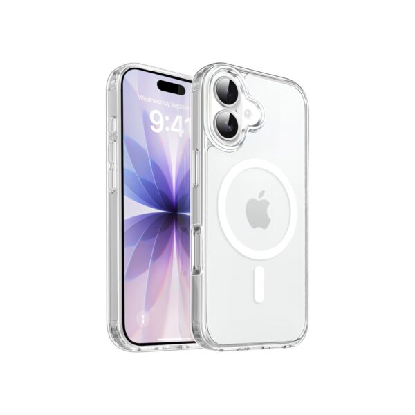 CACOE Magnetic Case for iPhone 17 6.3 inch, Clear