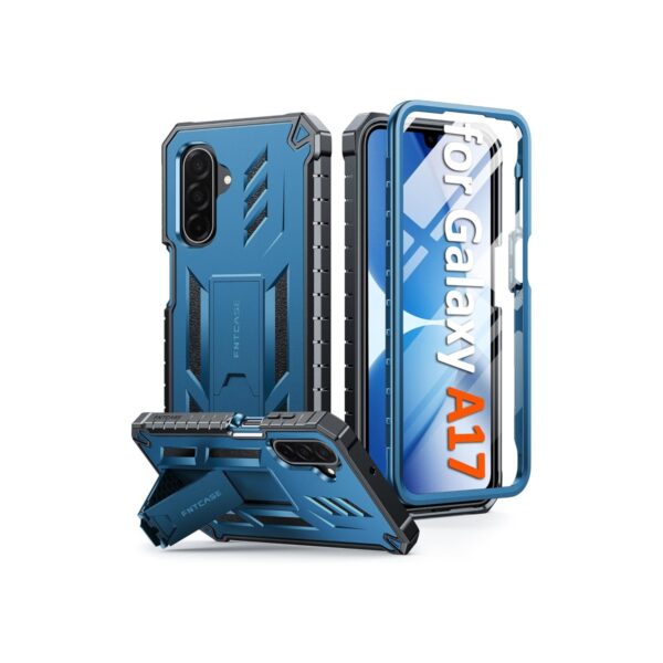 FNTCASE for Samsung Galaxy A17-5G Phone Case with Built-in Screen Protector