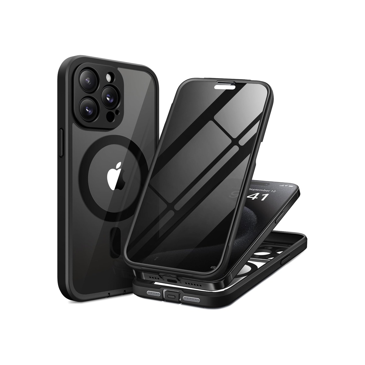 TIESZEN for iPhone 15 Pro Max Case, Compatible with MagSafe-1 TIESZEN for iPhone 15 Pro Max Case, Compatible with MagSafe - Image 1