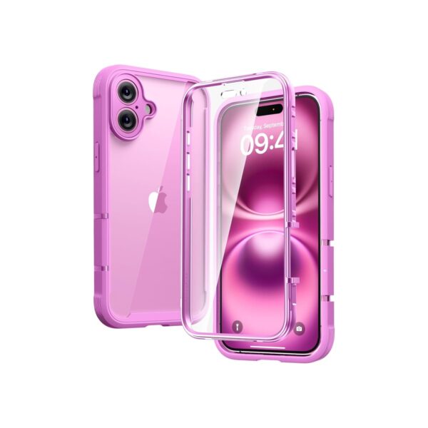 Diaclara Designed for iPhone 16 Case, Upgraded [Full Camera Protection] Full