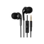 Amazon Basics Wired Earbuds with Microphone, In-Ear Headphones, 3.5mm Jack