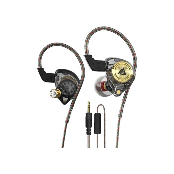 Wired Gaming Earbuds, Ak3file in Ear Monitors, Deep Bass Sound Wired Earbuds