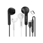 2 Pack USB C Headphones for iPhone 16/15 Pro Max/Plus