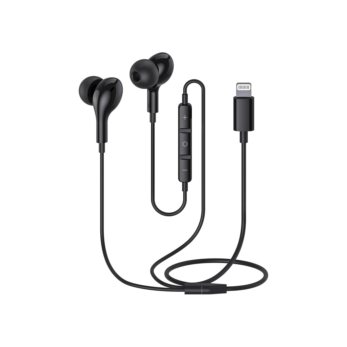 for iPhone Headphones Wired with Lightning Connector, Apple MFi-Certified-1 for iPhone Headphones Wired with Lightning Connector, Apple MFi-Certified - Image 1