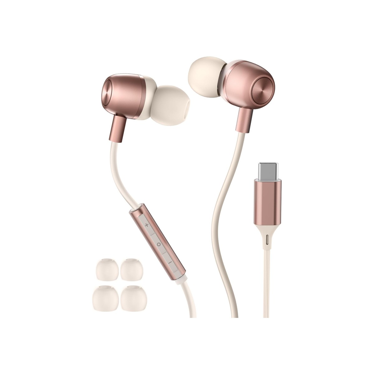 USB C Headphones Wired Earbuds for Samsung iPhone 17/16/15 Pro Max (B0FW4R78XV)-1 USB C Headphones Wired Earbuds for Samsung iPhone 17/16/15 Pro Max (B0FW4R78XV) - Image 1