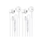 2 Pack Headphones USB C Wired for iPhone 17/17 Pro Max/17 Pro/16/15