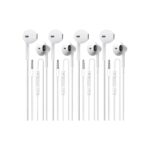 Wired Earbuds 4 Pack, Earbuds HiFi Stereo Wired Earphones Headphones with