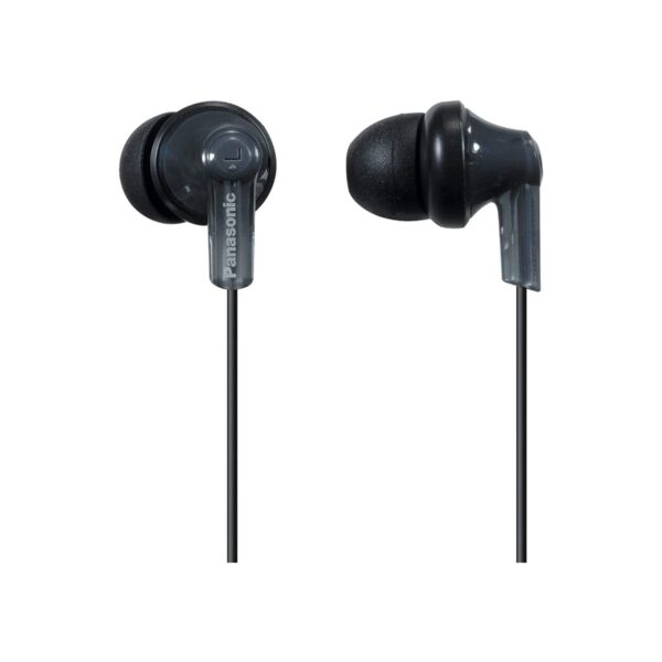 Panasonic ErgoFit Wired Earbuds, In-Ear Headphones with Dynamic Crystal-Clear