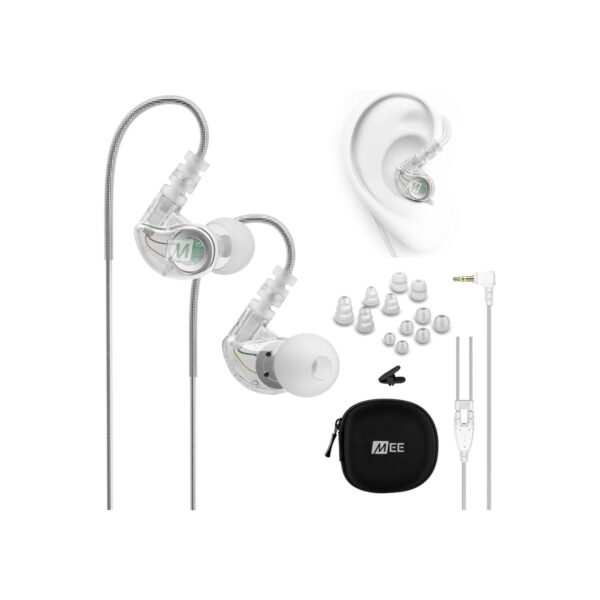 MEE audio M6 Sport Wired Earbuds, Noise Isolating In Ear Headphones