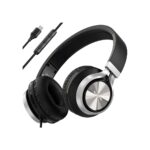Bywulanda USB C Headphones with Mic and Volume Control