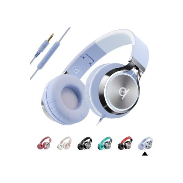 ARTIX Wired Headphones for Kids & Adults - Built-in Mic & Volume (B0DP9WCPGC)
