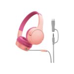 Belkin SoundForm Mini Kids Wired Headphones w/USB C to 3.5mm Dongle