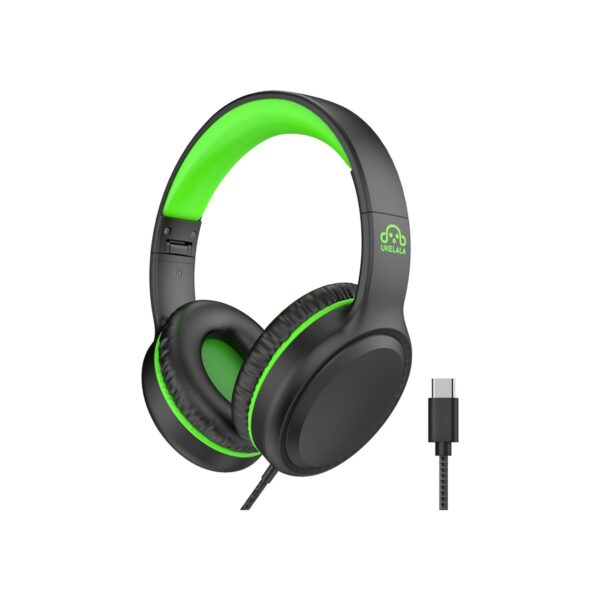 UKELALA Wired Headphones with Type C Cable for Boys Girls Kids Youth