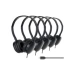 USB Type C Headphones Bulk for Kids Classroom School 10 Pack,Wired