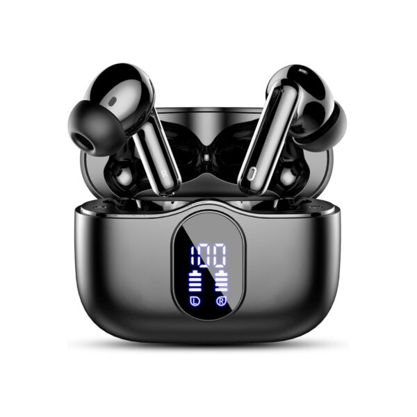Wireless Earbuds, Bluetooth 5.4 Headphones Bass Stereo