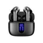 TAGRY Bluetooth Headphones True Wireless Earbuds 60H Playback LED Power Display