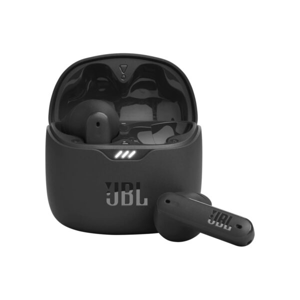 JBL Tune Flex - True Wireless Noise Cancelling Earbuds (Black), Small