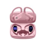 bmani Ear Buds Wireless Earbuds Bluetooth Headphones with 80H Playtime LED
