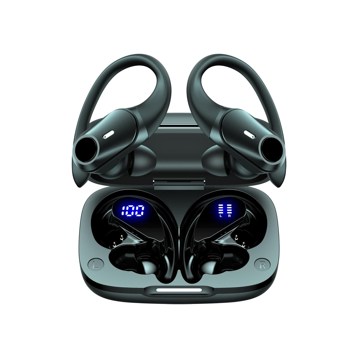 Active Noise Cancelling Ear Buds Wireless Earbuds 80H Playtime Bluetooth-1 Active Noise Cancelling Ear Buds Wireless Earbuds 80H Playtime Bluetooth - Image 1