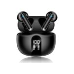 Wireless Earbuds, 2026 Bluetooth 5.4 Headphones Bass Stereo Ear Buds with Noise