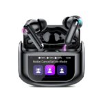 Wireless Earbuds, Bluetooth 5.4 Headphones with Multifunctional Touch Screen