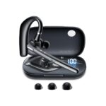 Bluetooth Headset with 72-Hour Talk Time & 500mAh Charging Case