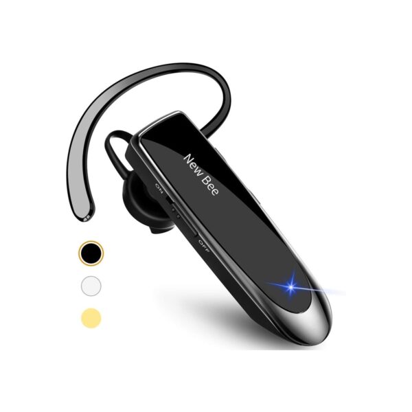 New Bee Bluetooth Earpiece V5.0 Wireless Handsfree Headset with Microphone 24
