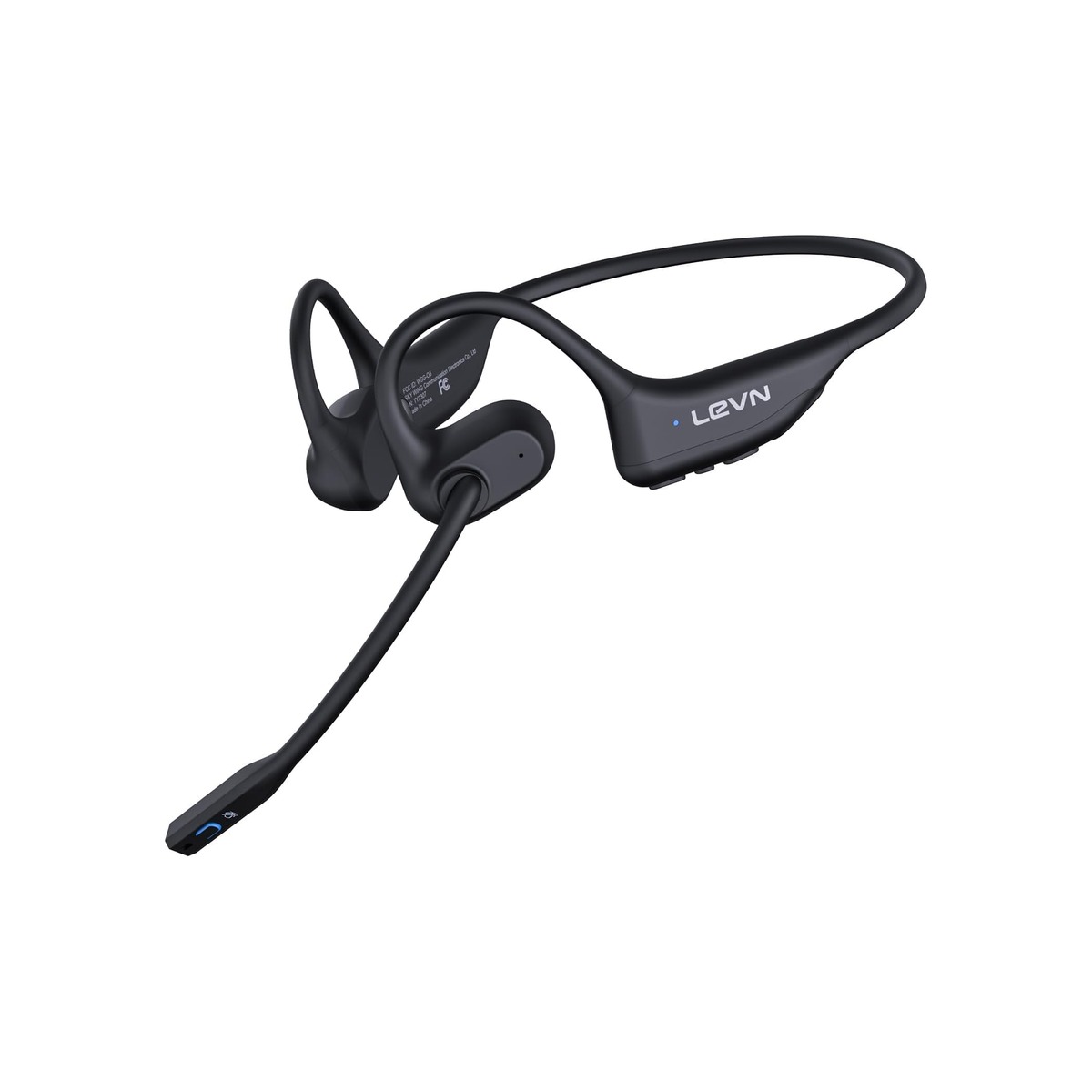 Open Ear Headphones with Mic, 29g Trucker Bluetooth Headset with Microphone-1 Open Ear Headphones with Mic, 29g Trucker Bluetooth Headset with Microphone - Image 1