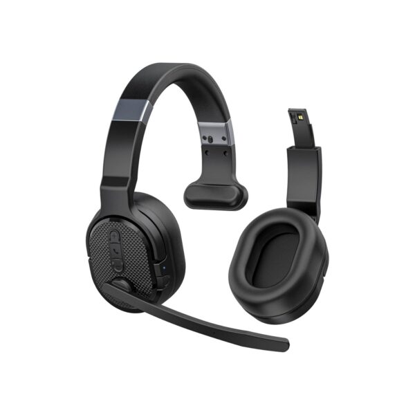 COSMUSIS Trucker Bluetooth Headset, Wireless Headsets with Noise Cancelling