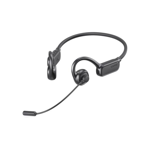 Open Ear Headphones with Mic,20H Bluetooth Headset with Microphone