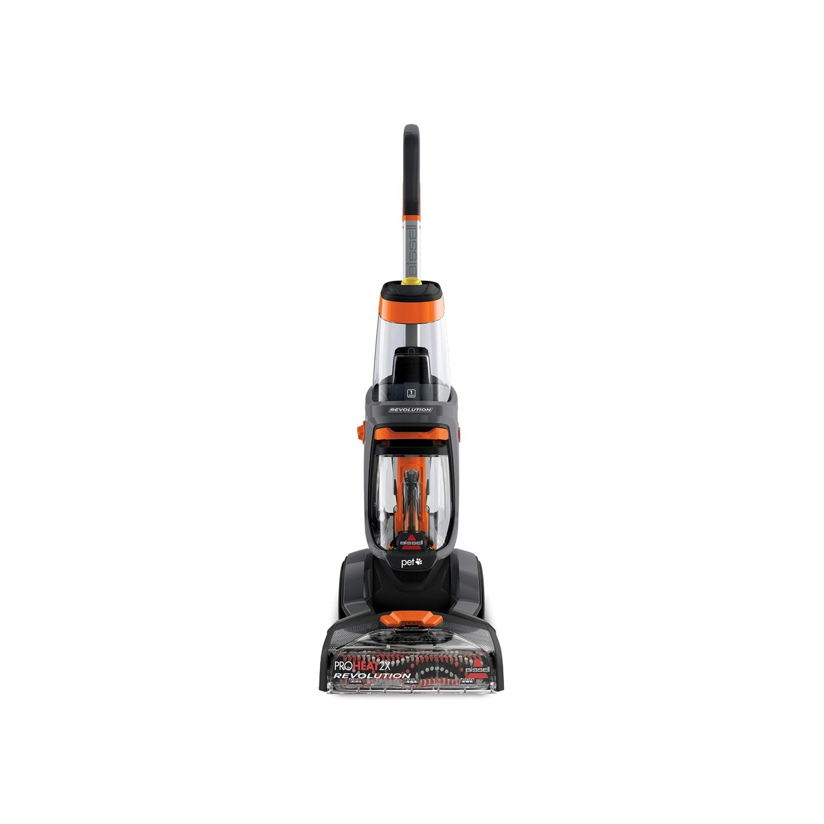 Bissell ProHeat 2X Revolution Pet Full Size Upright Carpet Cleaner, 1548F, Orange-1 Bissell ProHeat 2X Revolution Pet Full Size Upright Carpet Cleaner, 1548F - Image 1