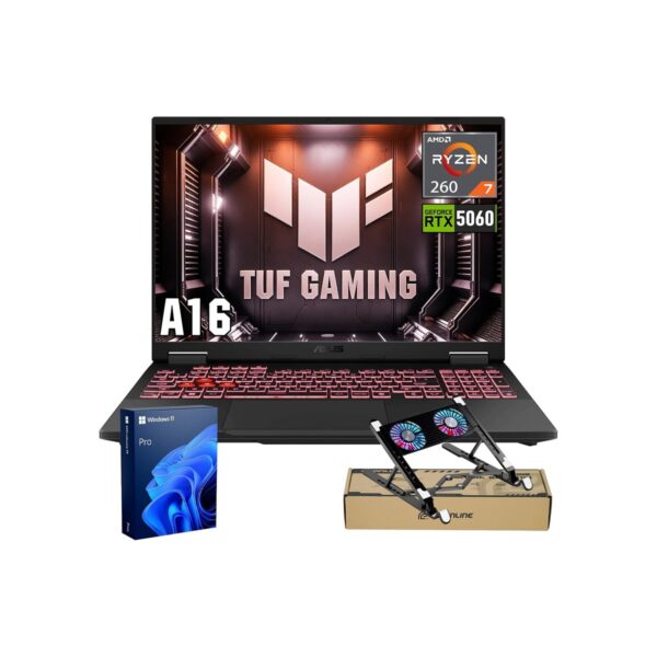ASUS TUF A16 AMD Ryzen 7 260 RTX 5060 Gaming Laptop, 32GB RAM, 1TB SSD