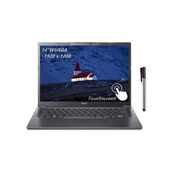 Acer Aspire Laptop, 14" WUXGA Touch IPS Display, Intel Ultra 5-226V, 8 Cores