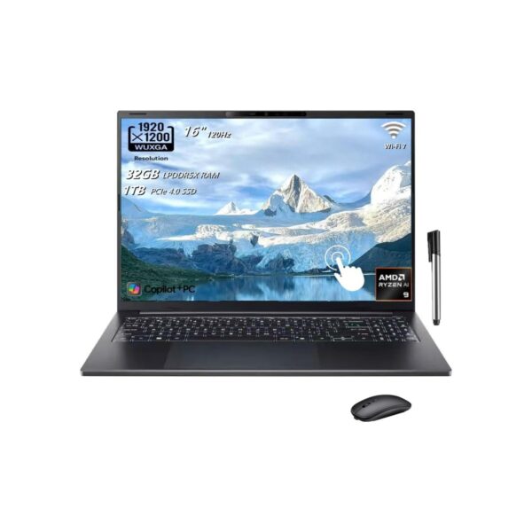 Acer Swift Go 16 AI Copilot+PC Laptop, 16" WUXGA 120Hz Touchscreen