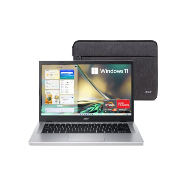 acer Aspire 3 A315-24PT-R0UX Slim Laptop, 15.6" Full HD IPS Touch Display
