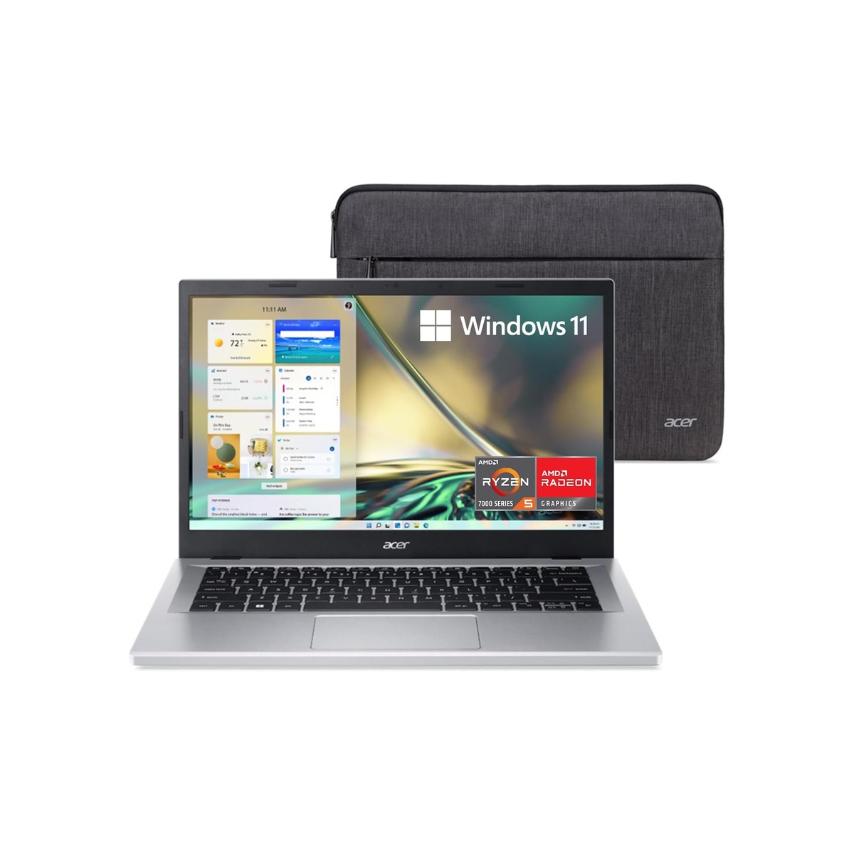 acer Aspire 3 A315-24PT-R0UX Slim Laptop, 15.6" Full HD IPS Touch Display-1 acer Aspire 3 A315-24PT-R0UX Slim Laptop, 15.6" Full HD IPS Touch Display - Image 1