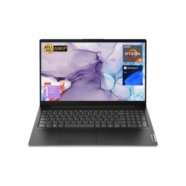 Lenovo V15 Laptop, 15.6" FHD Display, AMD Ryzen 5 5500U Hexa-core Processor