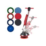 VEVOR Commercial Floor Scrubber Machine, Heavy Duty Floor Cleaner Polisher with