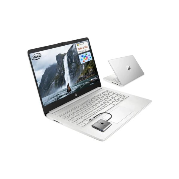 HP 14 Student-Laptop Back to School, Quad-Core Processor (Beat i3) 4GB RAM 128GB