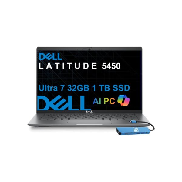 Dell Latitude 5450, 14" FHD IPS, Intel Ultra 7 155U, 32GB DDR5 RAM, 1TB SSD