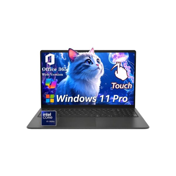 Dell 15 Laptop DC15250 Touch Laptop, Intel i7-1355U, 32GB DDR5 RAM 1TB SSD