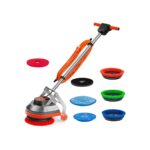 HHQ Commercial Floor Scrubber Machine, 13" Heavy Duty Orbital Floor Cleaner