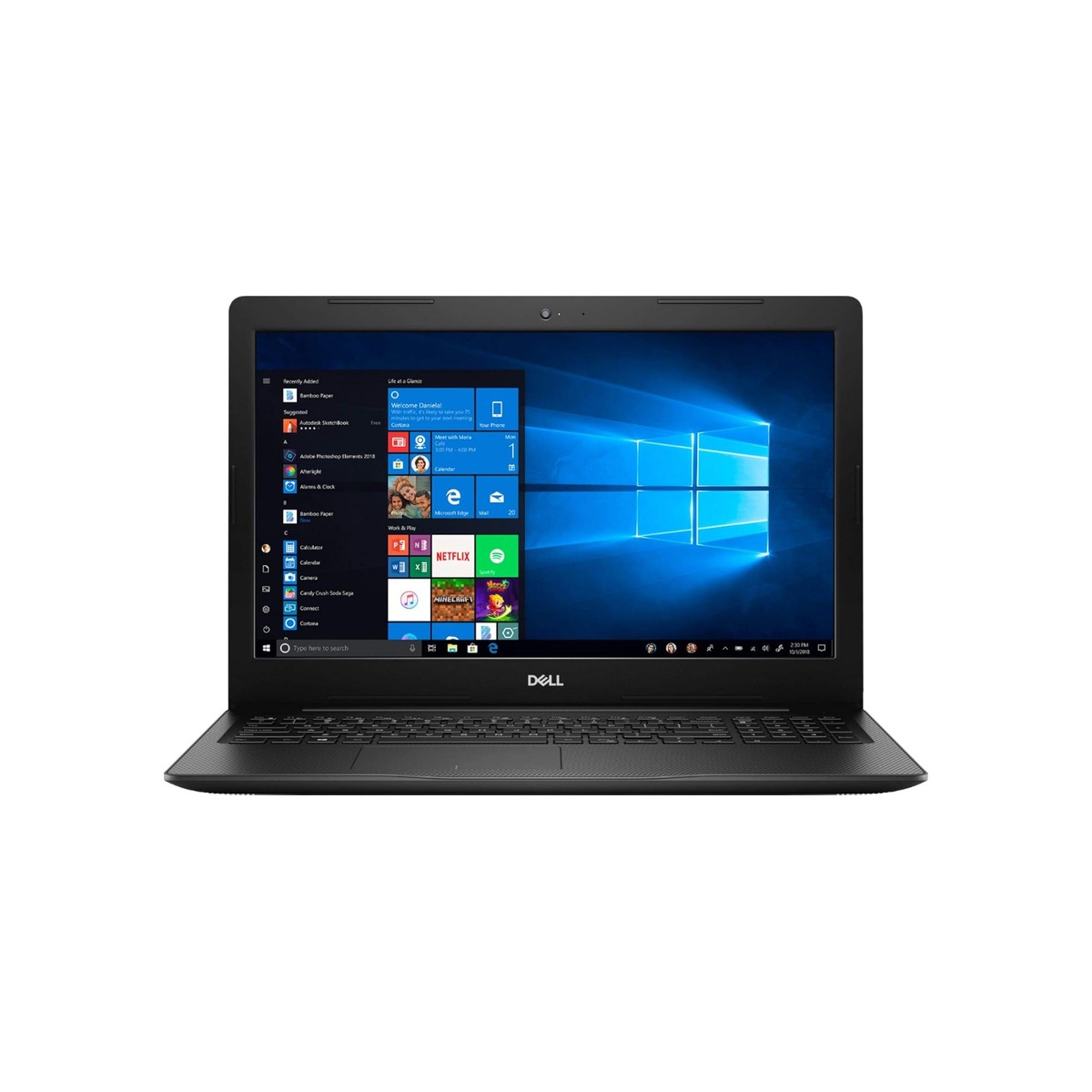 Dell Inspiron 3583 (i3583-3756BLK) Laptop, 15.6" HD Touch Screen-1 Dell Inspiron 3583 (i3583-3756BLK) Laptop, 15.6" HD Touch Screen - Image 1