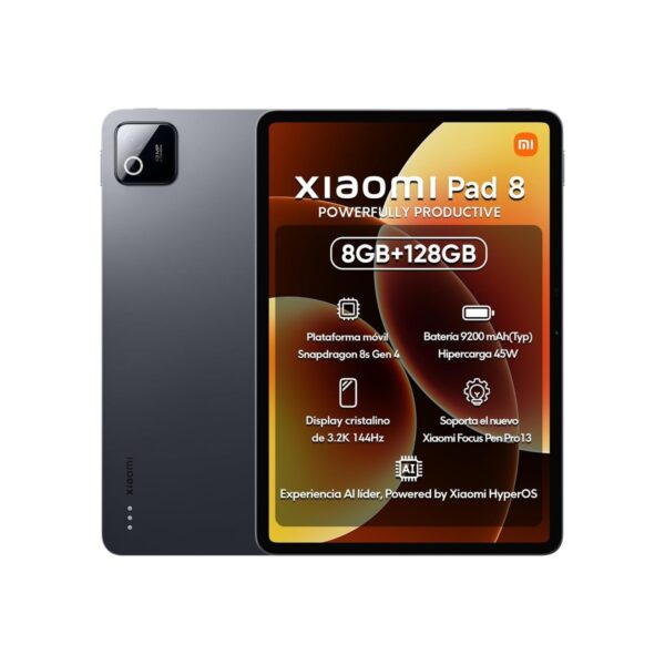 XIAOMI Pad 8 Ai WiFi Version Global (No Calls or Text) 11.2 inches 3.2K 144Hz