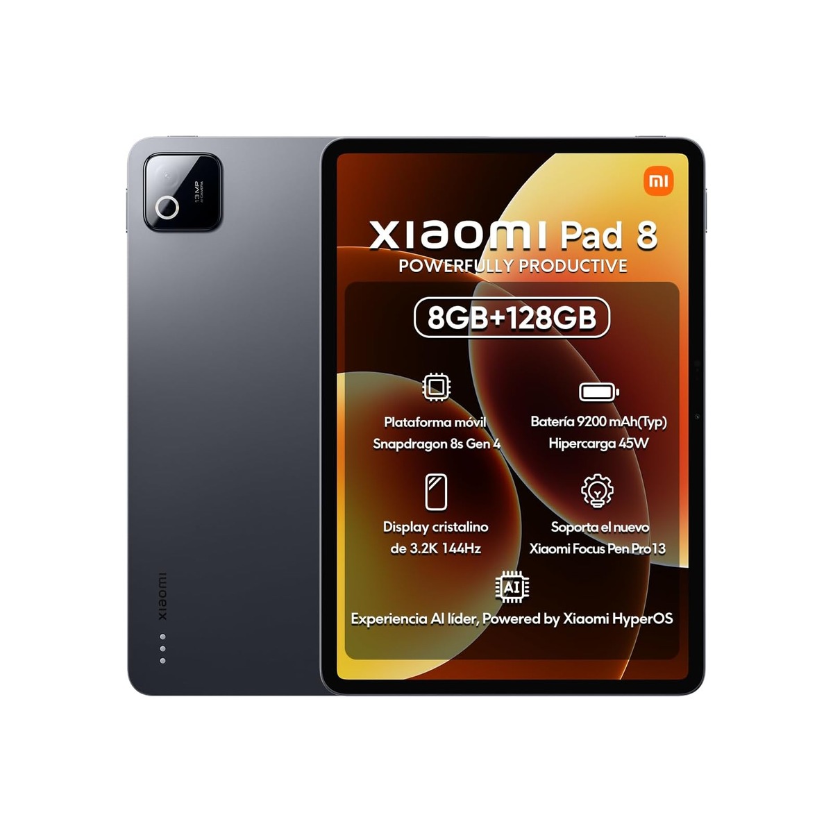 XIAOMI Pad 8 Ai WiFi Version Global (No Calls or Text) 11.2 inches 3.2K 144Hz-1 XIAOMI Pad 8 Ai WiFi Version Global (No Calls or Text) 11.2 inches 3.2K 144Hz - Image 1